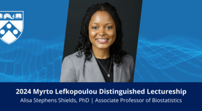 Dr. Stephens Shields Honored with 2024 Myrto Lefkopoulou Distinguished Lectureship  Image