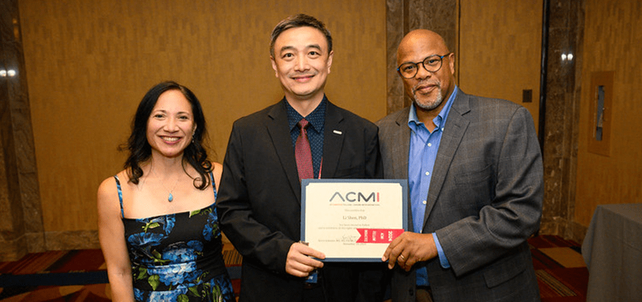 Celebrating Informatics Excellence: Johnson and Shen Recognized by ACMI Image