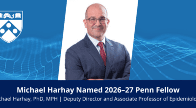 Dr. Michael Harhay Selected for 2026 Penn Fellows Cohort Image