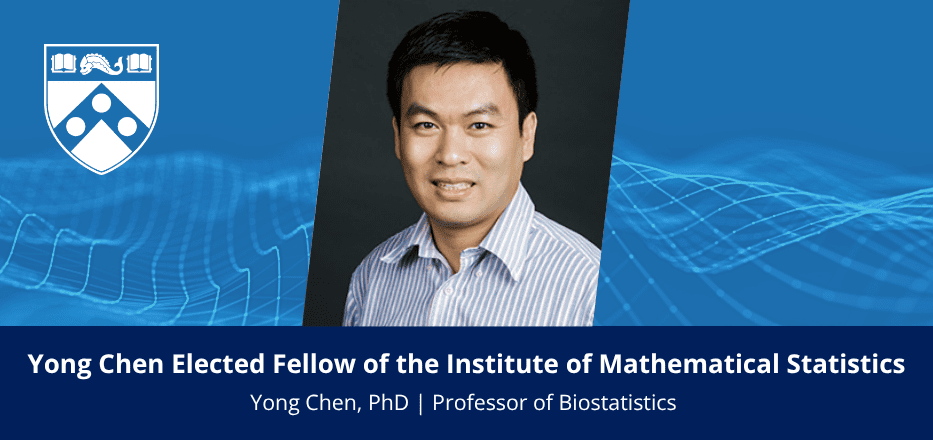 Yong Chen Elected Fellow of the Institute of Mathematical Statistics Image
