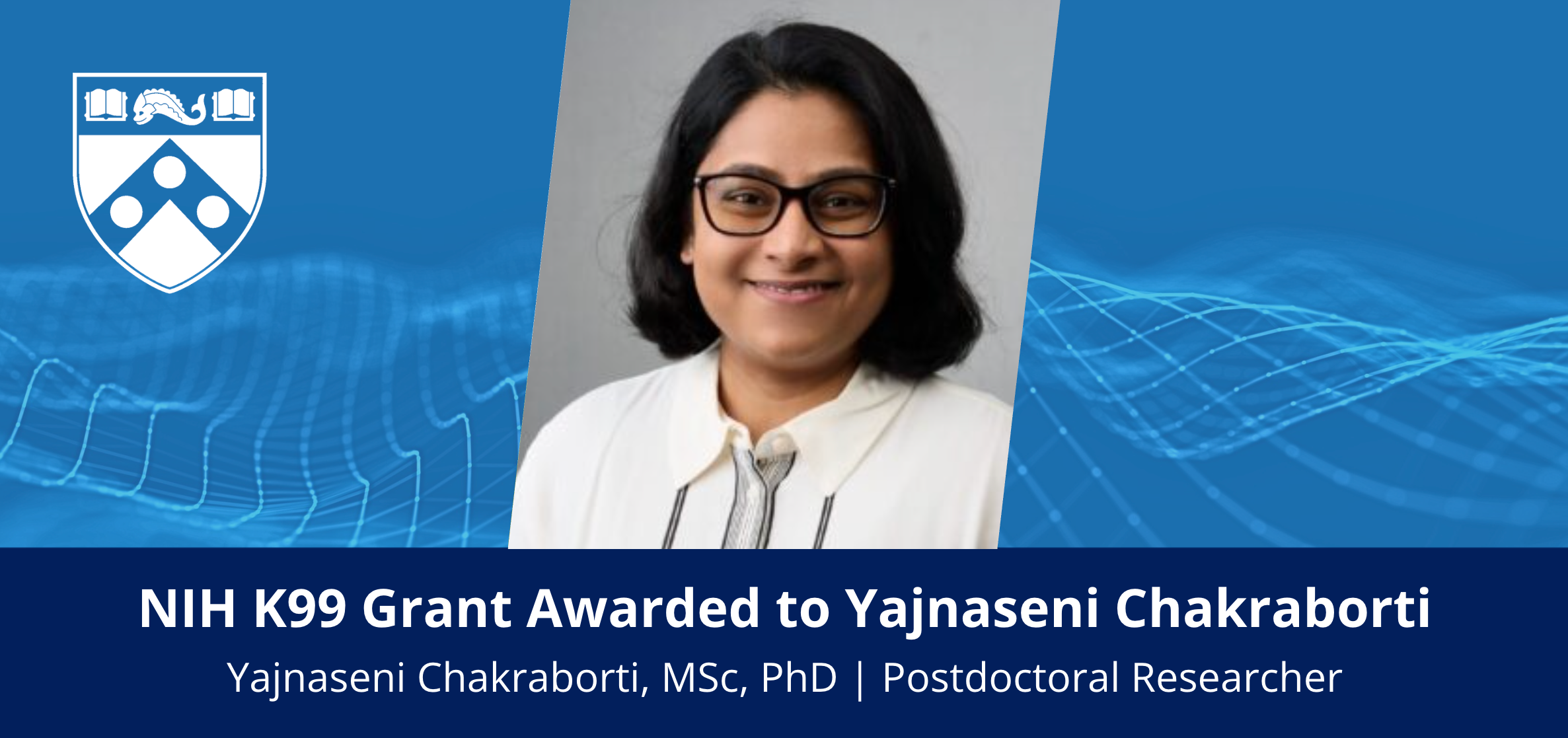 CHIRP Postdoctoral Fellow Yajnaseni Chakraborti Awarded NIH K99 Grant Image